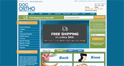 Desktop Screenshot of docortho.com
